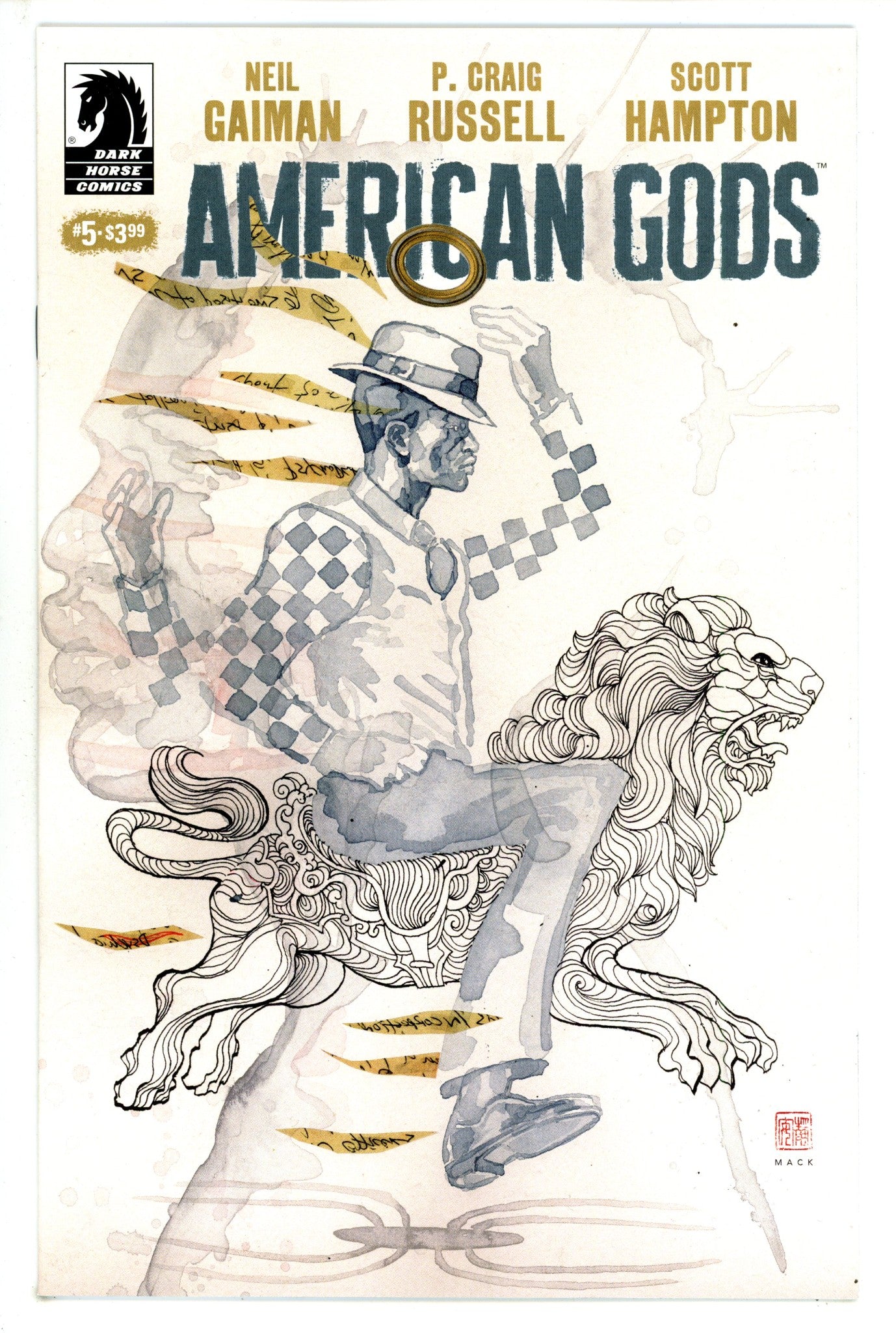 American Gods 5 High Grade (2017) Mack Variant 