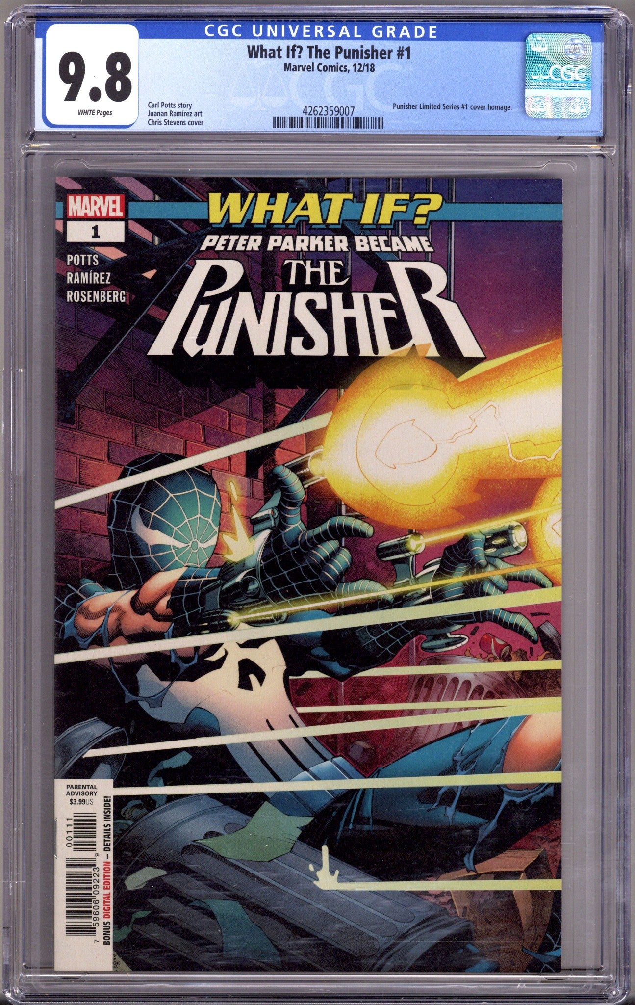 What If? The Punisher 1 CGC 9.8 (NM/M) (2018) 