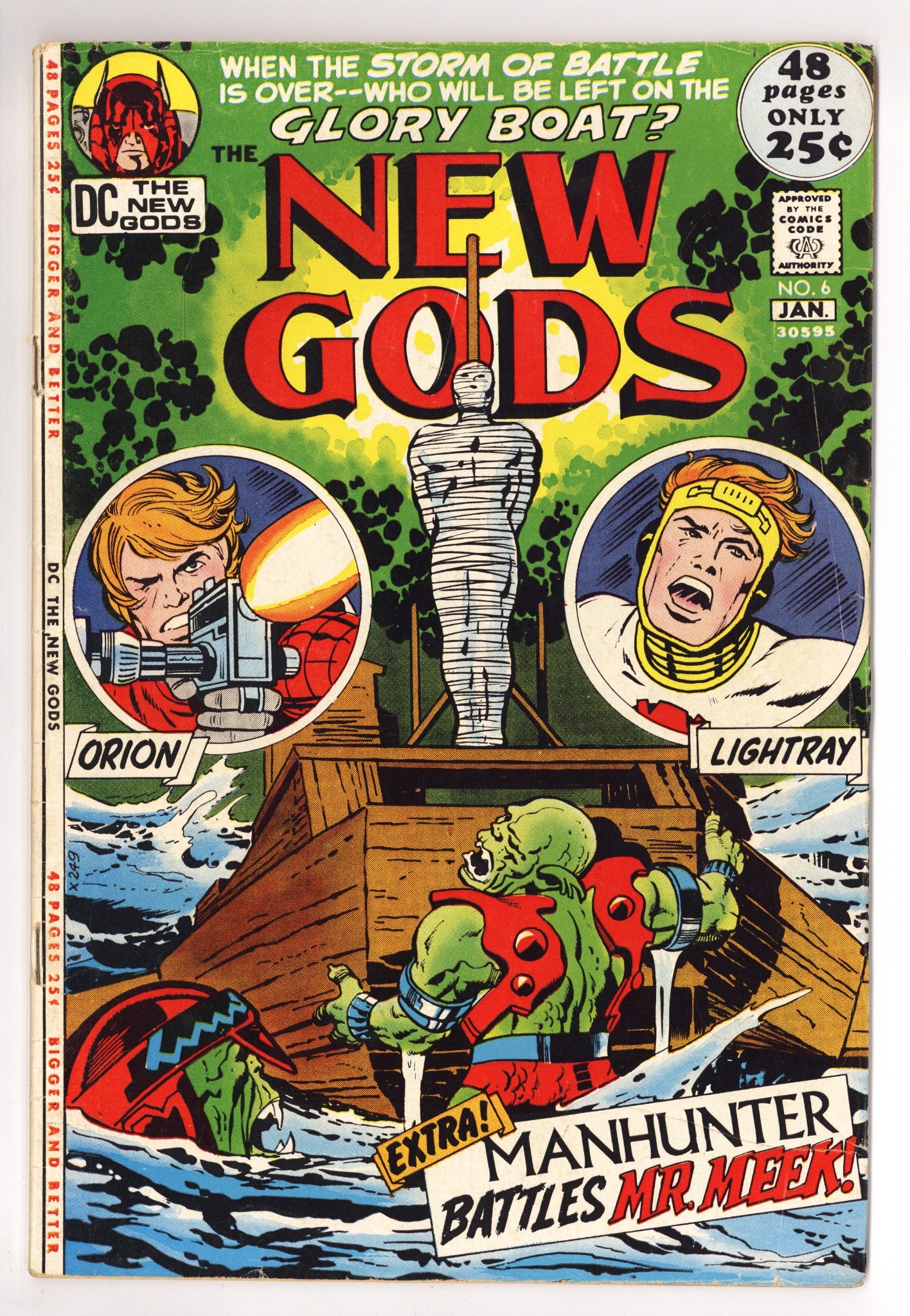 The New Gods Vol 1 6 VG+ (4.5) (1971) 