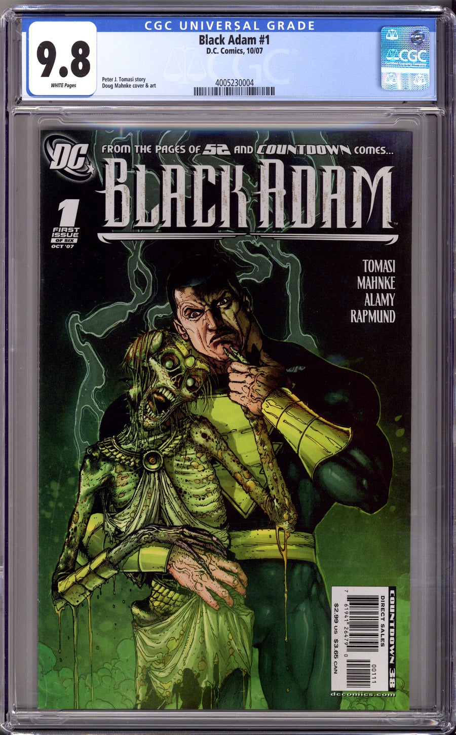 Black Adam: The Dark Age 1 CGC 9.8 (NM/M) (2007) 