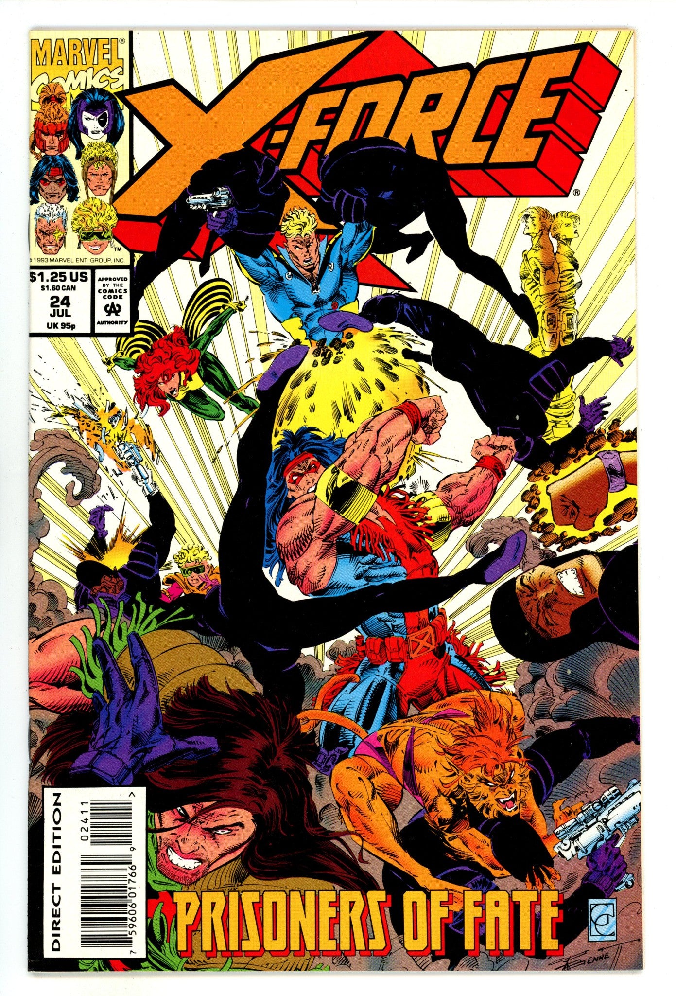 X-Force Vol 1 24 High Grade (1993) 
