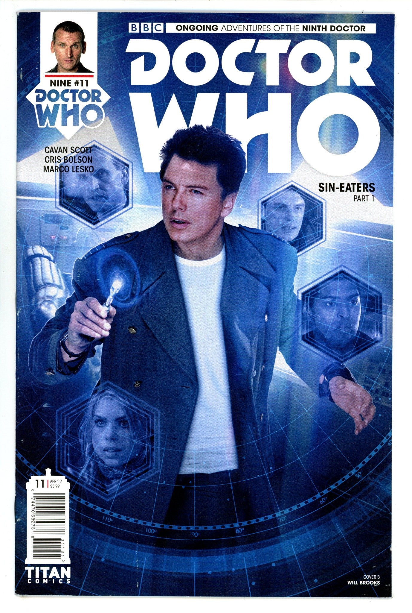 Doctor Who: The Ninth Doctor Ongoing 11 Mid Grade (2017) Photo Variant 