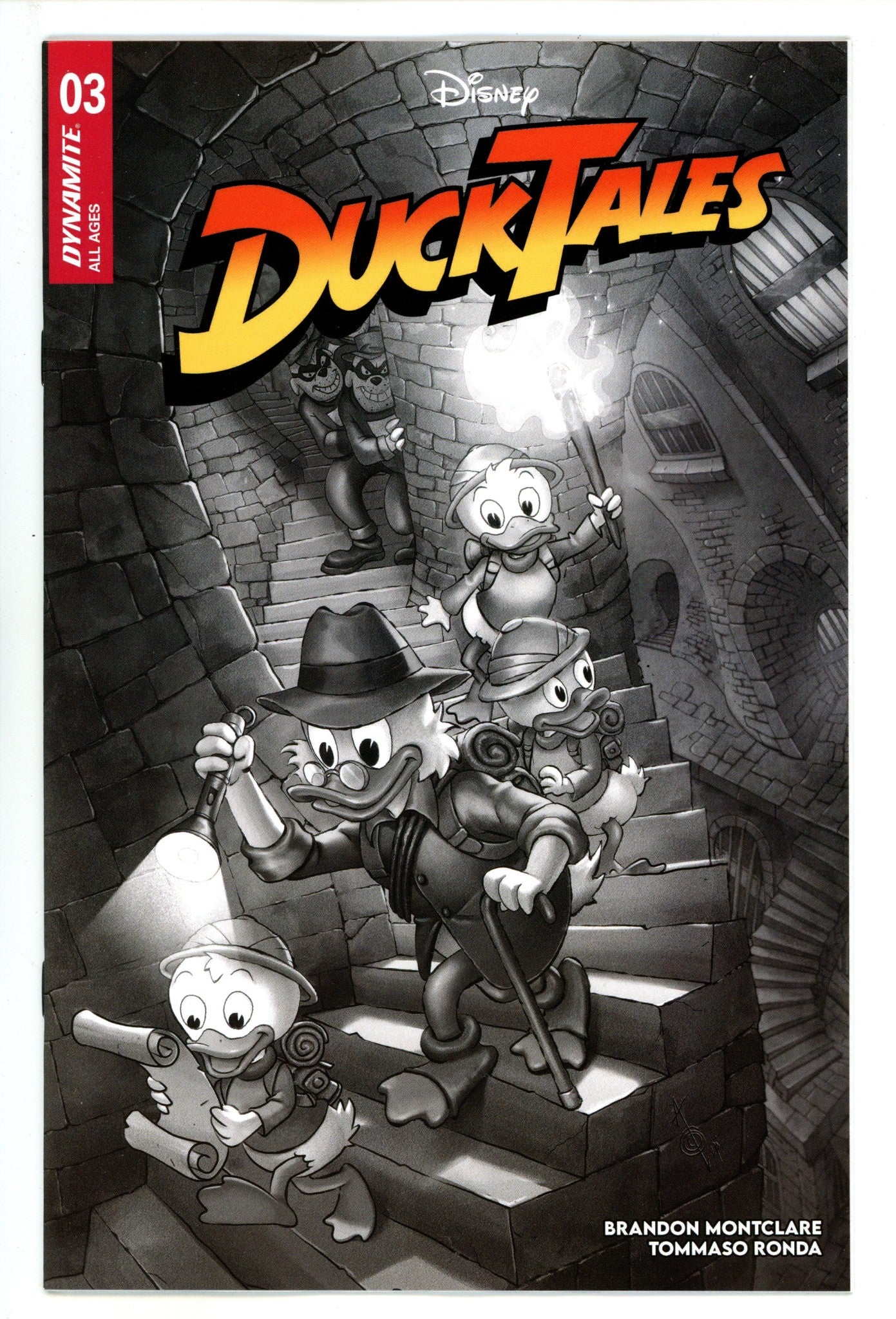 Ducktales 3 Quah B&W Incentive Variant (2025)