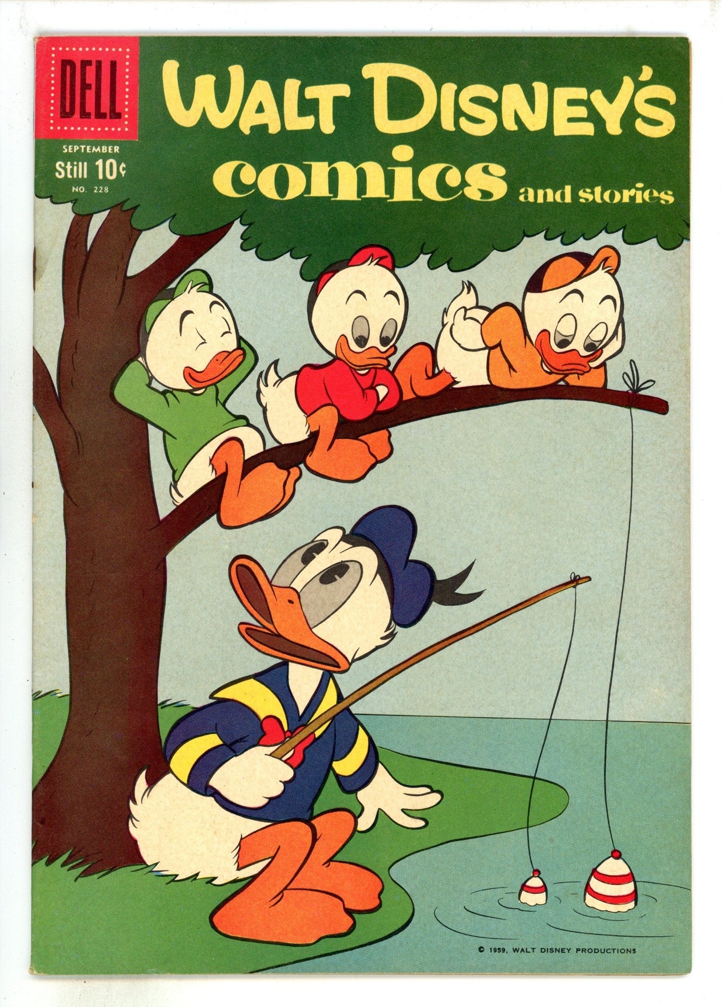 Walt Disney's Comics and Stories Vol 19 12 (228) VG/FN (5.0) (1959) 