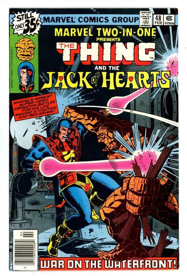 Marvel Two-in-One Vol 1 48 Mid Grade (1979)