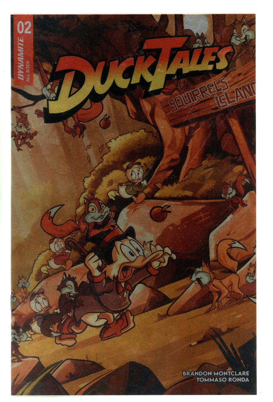 Ducktales 2 Tomaselli Foil Incentive Variant NM (2024)