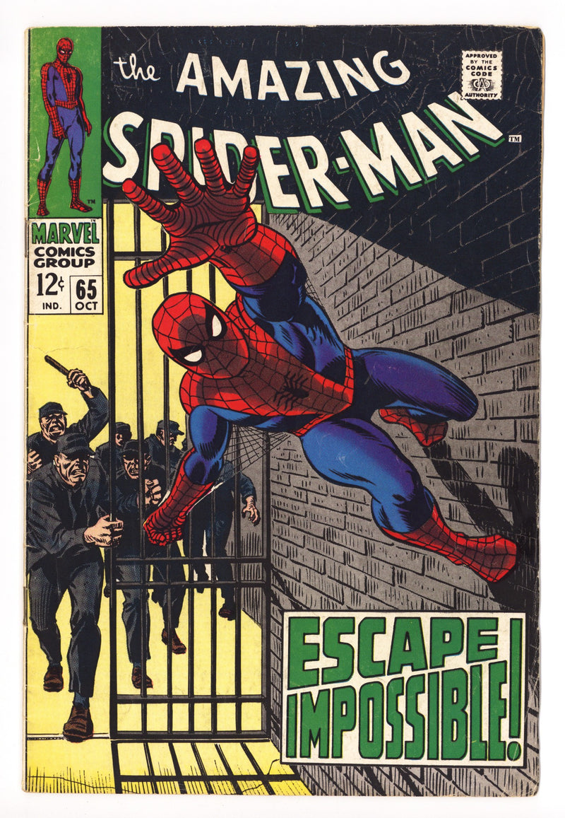The Amazing Spider-Man Vol 1 65 VG (4.0) (1968) 