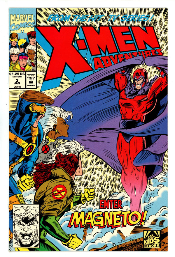 X-Men Adventures Vol 1 3 High Grade (1993)