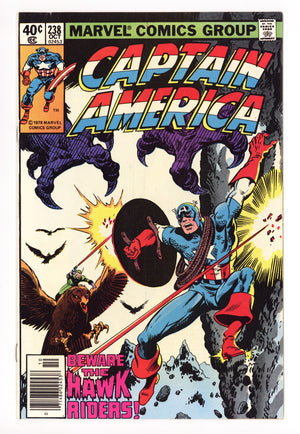 Captain America Vol 1 238 Mid Grade (1979) Newsstand 