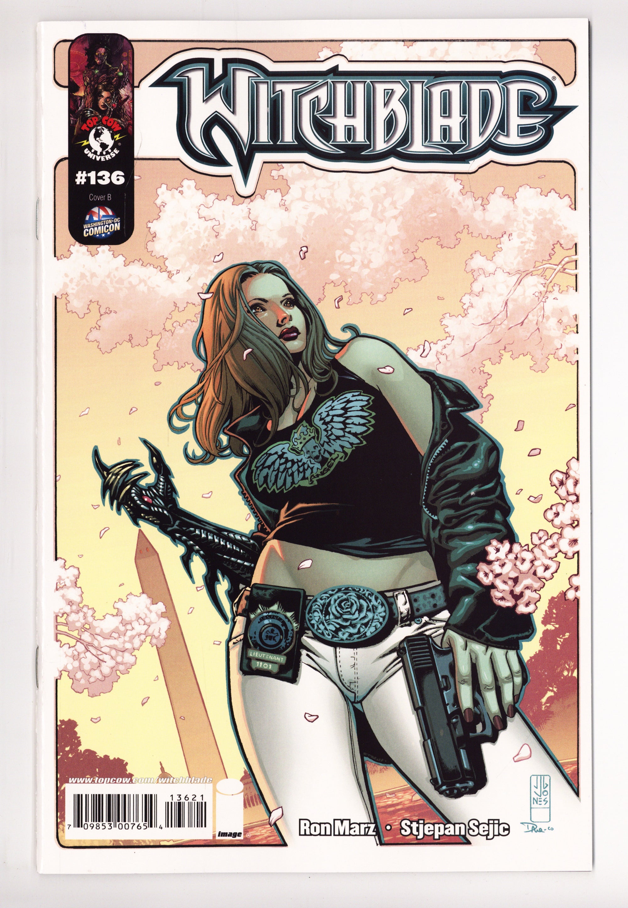 Witchblade Vol 1 136 NM- (9.2) (2010) Jones Exclusive Variant 