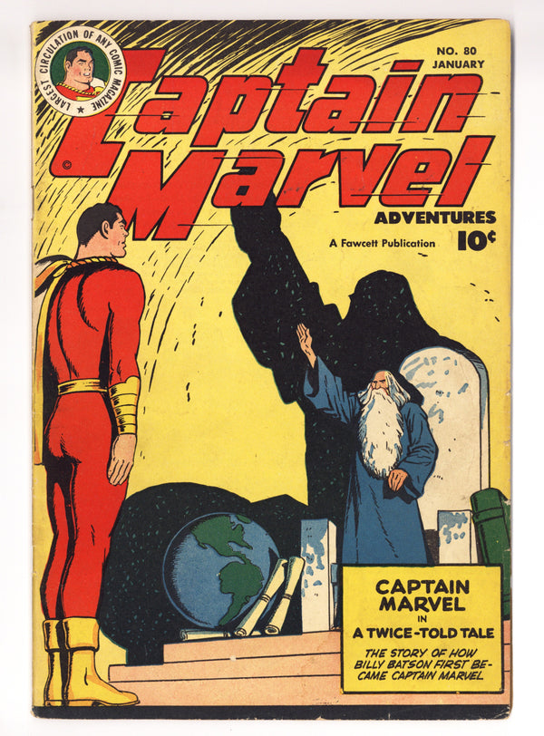 Captain Marvel Adventures 80 VG+ (4.5) (1948)