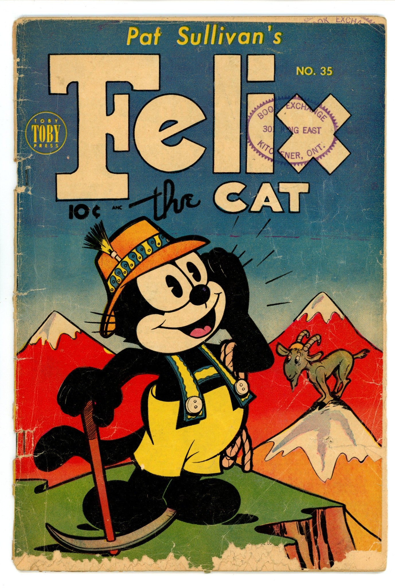 Felix the Cat 35 FR/GD (1.5) (1952) Canadian Edition 