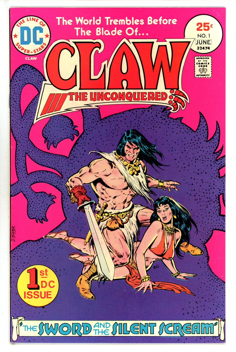Claw the Unconquered 1 VF+ (1975)