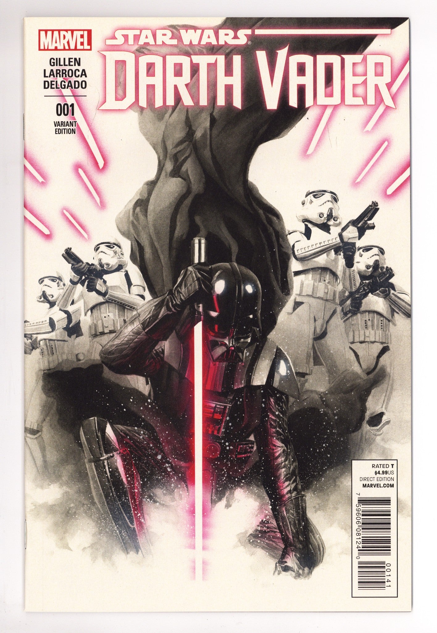 Darth Vader Vol 1 1 NM- (9.2) (2015) Ross Incentive Variant 