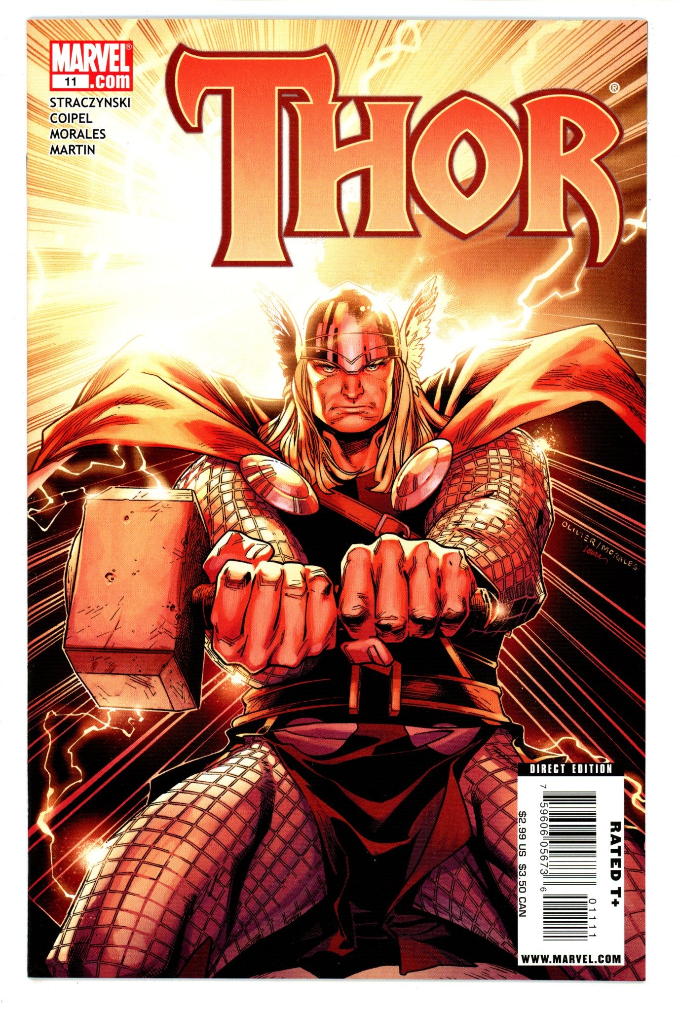 Thor Vol 3 11 High Grade (2008) 