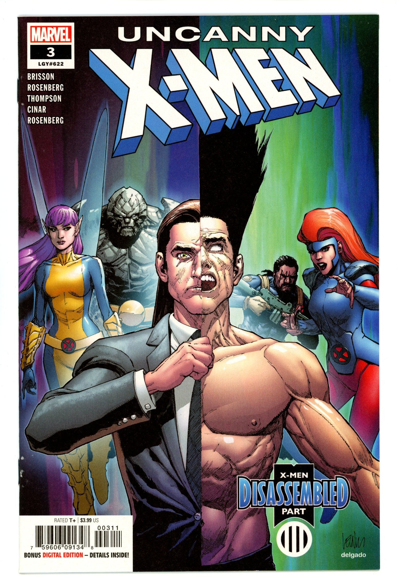 Uncanny X-Men Vol 5 3 (622) High Grade (2019) 