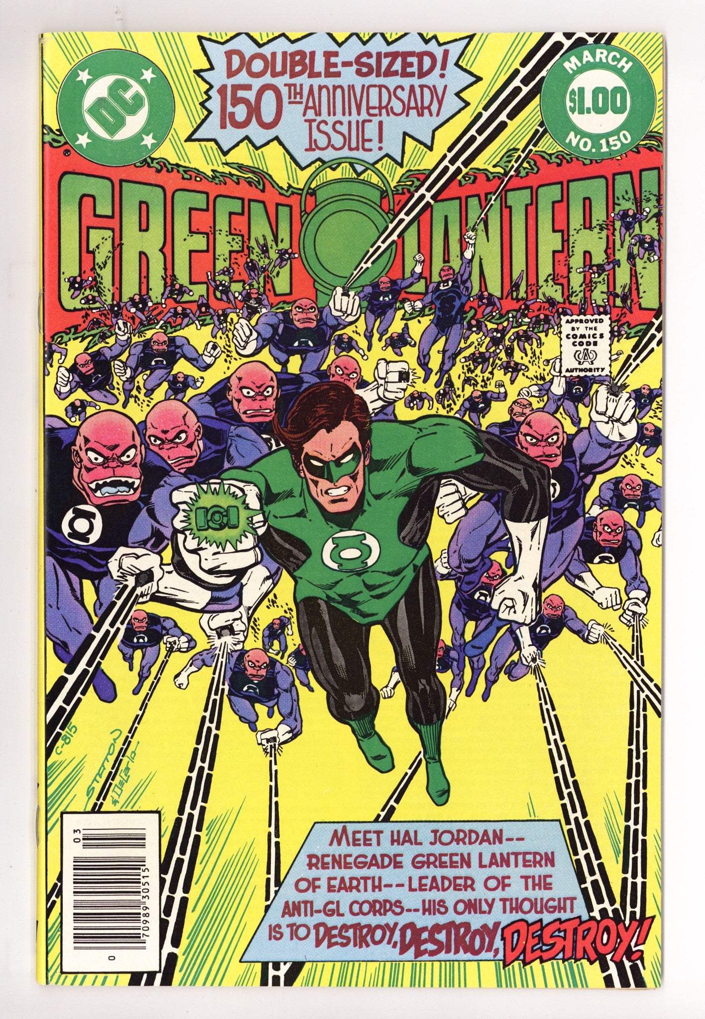 Green Lantern Vol 2 150  VF/NM (9.0)   (1982)     Newsstand  