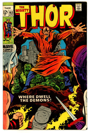 Thor Vol 1 163 FN+ (6.5) (1969)