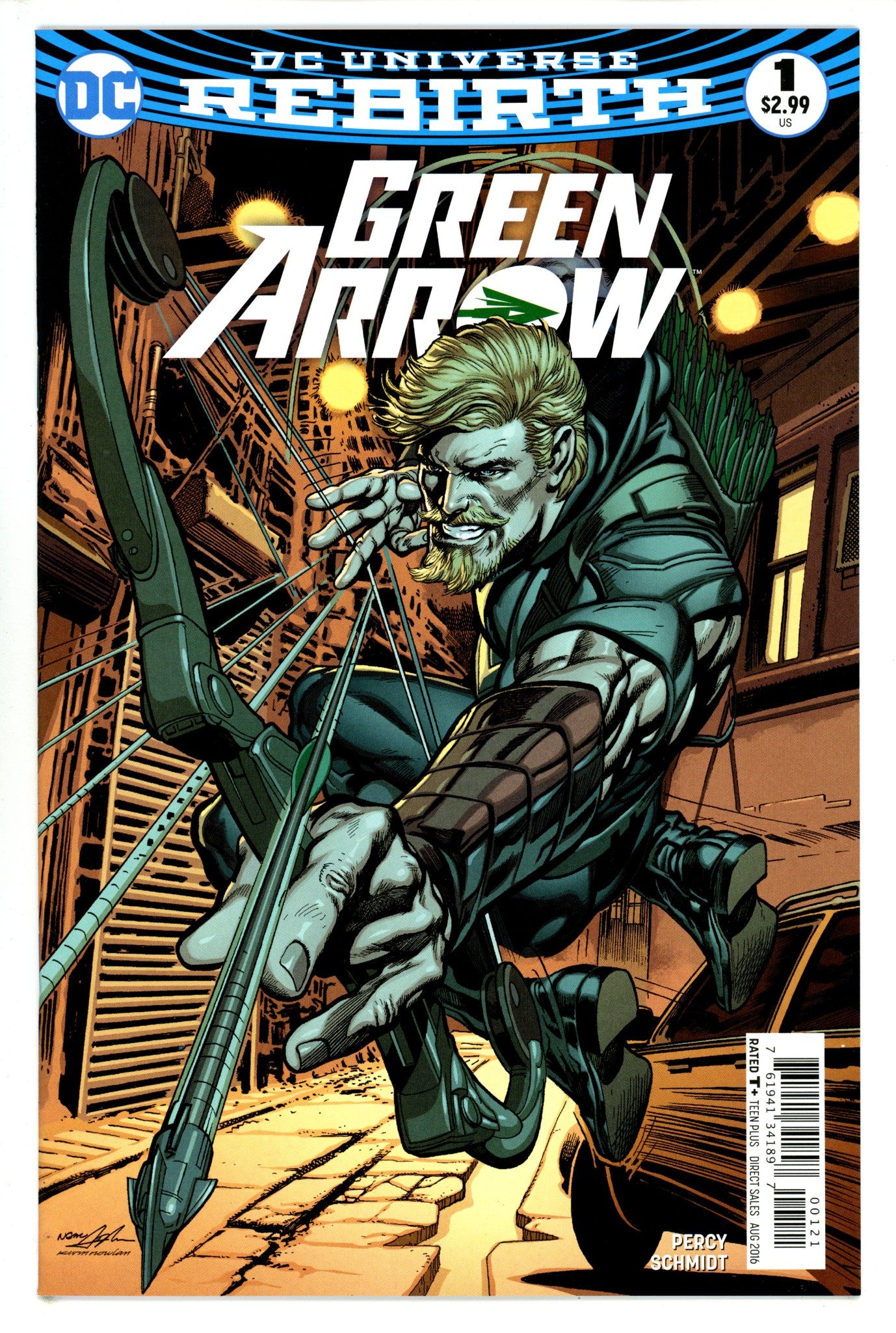 Green Arrow Vol 6 1 Adams Variant (2016)