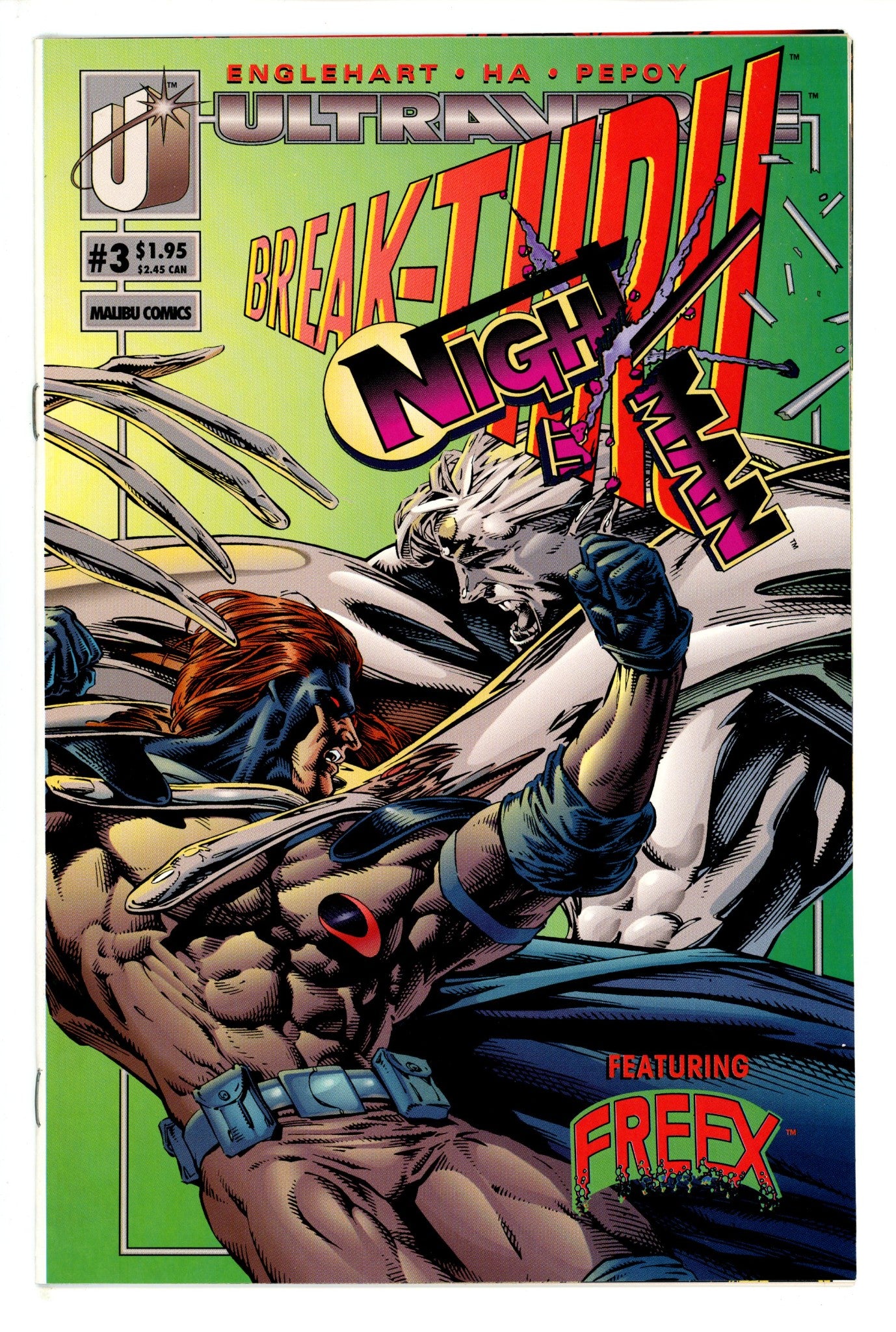 Night Man Vol 1 3 (1993)