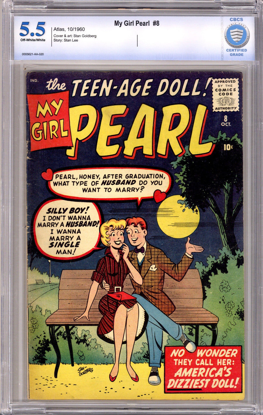 My Girl Pearl 8 CBCS 5.5 (1960)