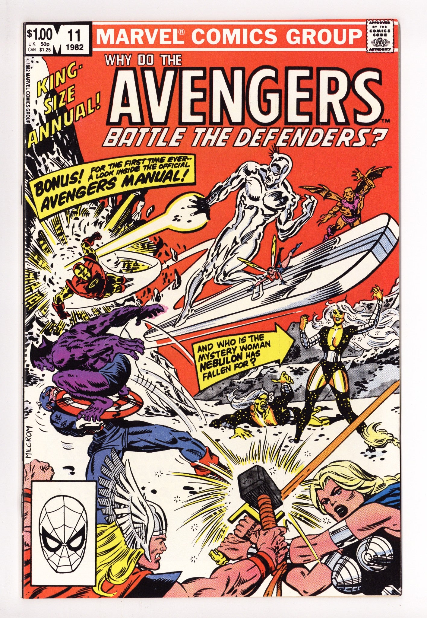 The Avengers Annual Vol 1 11 High Grade (1982) 