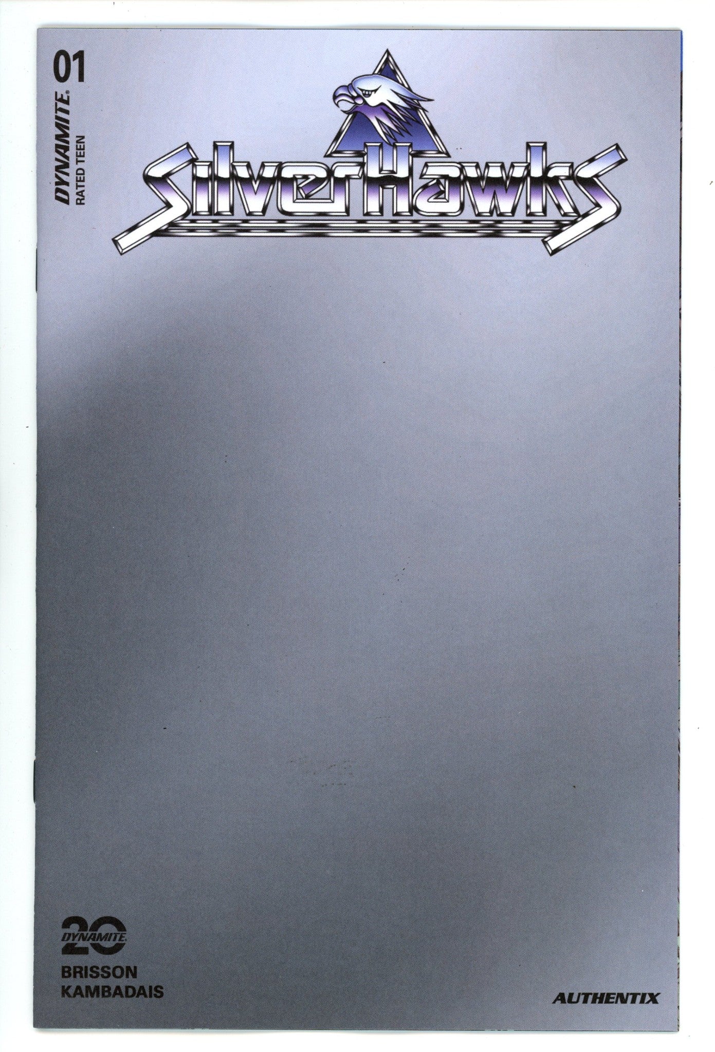 Silverhawks 1 Silver Foil Variant (2025)