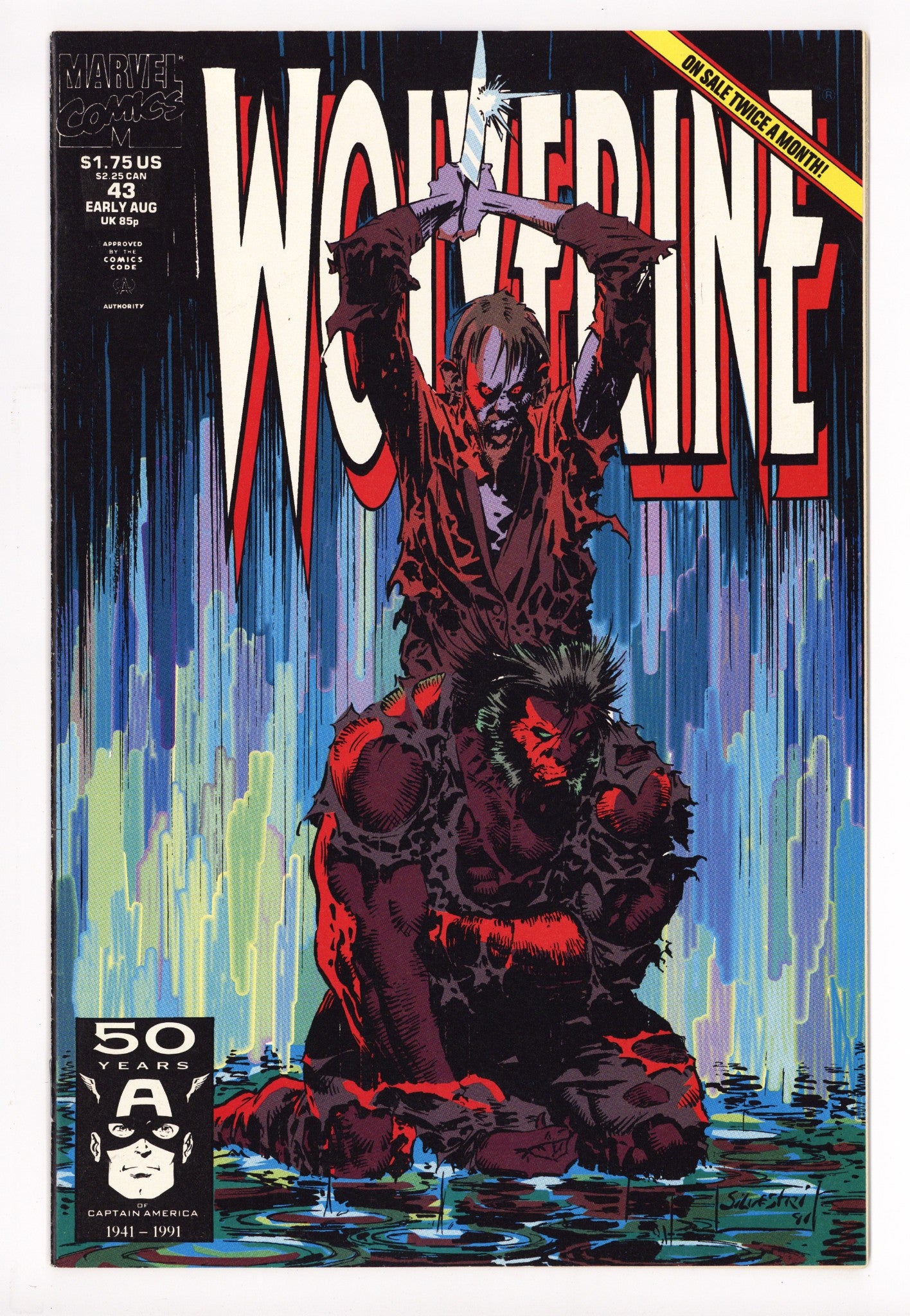 Wolverine Vol 2 43 High Grade (1991) 