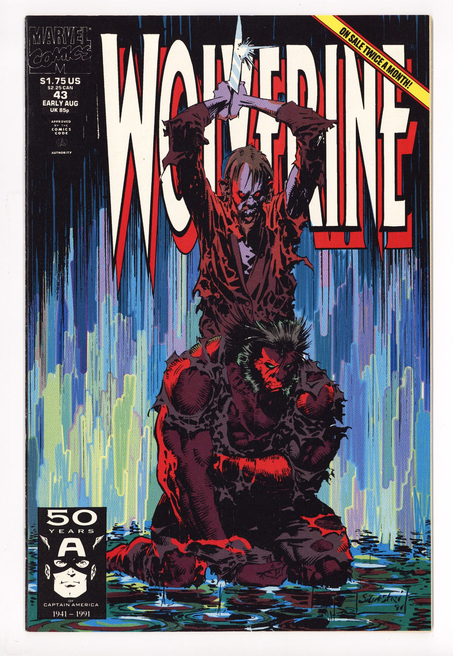 Wolverine Vol 2 43 High Grade (1991) 