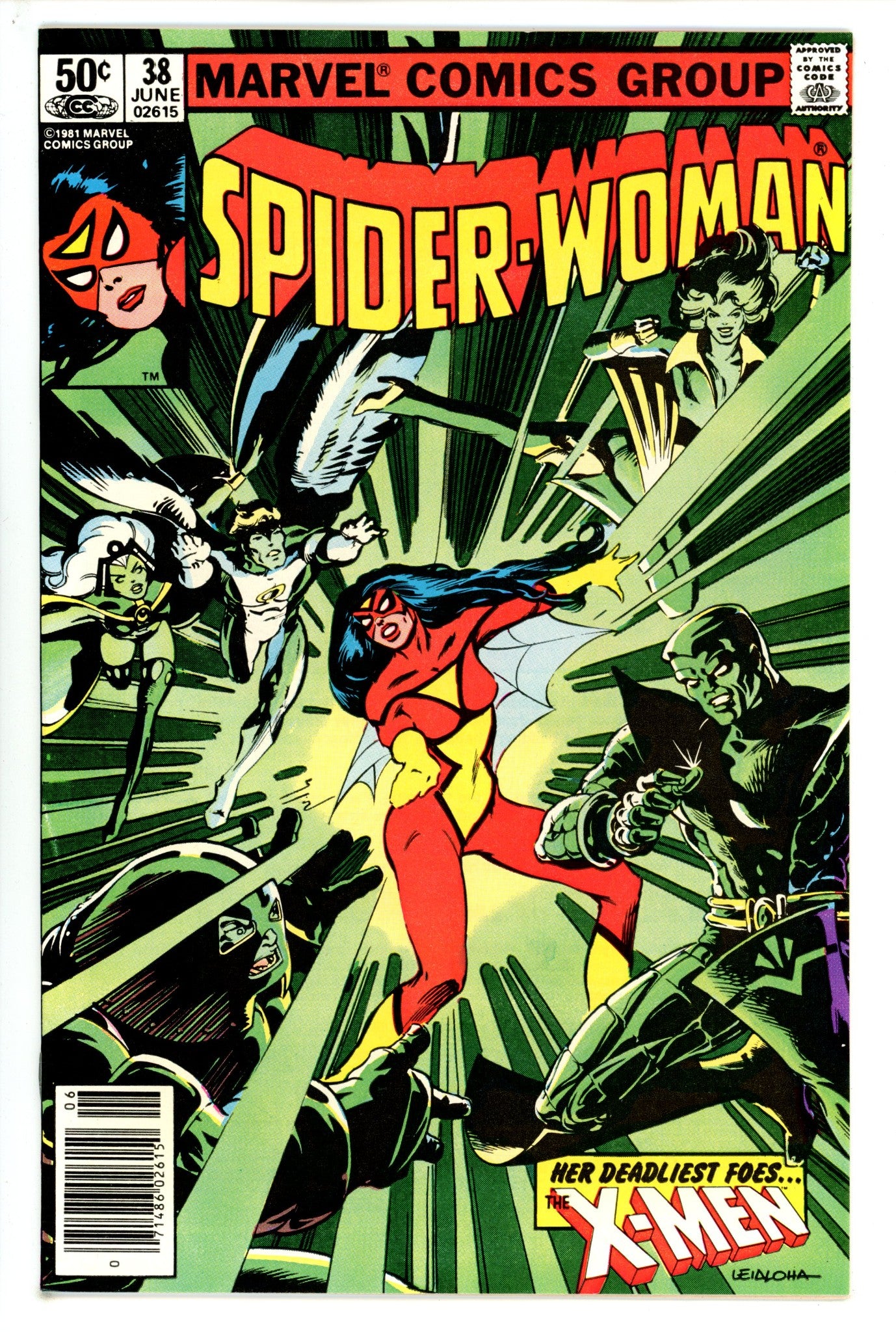 Spider-Woman Vol 1 38 Newsstand VF (1981)