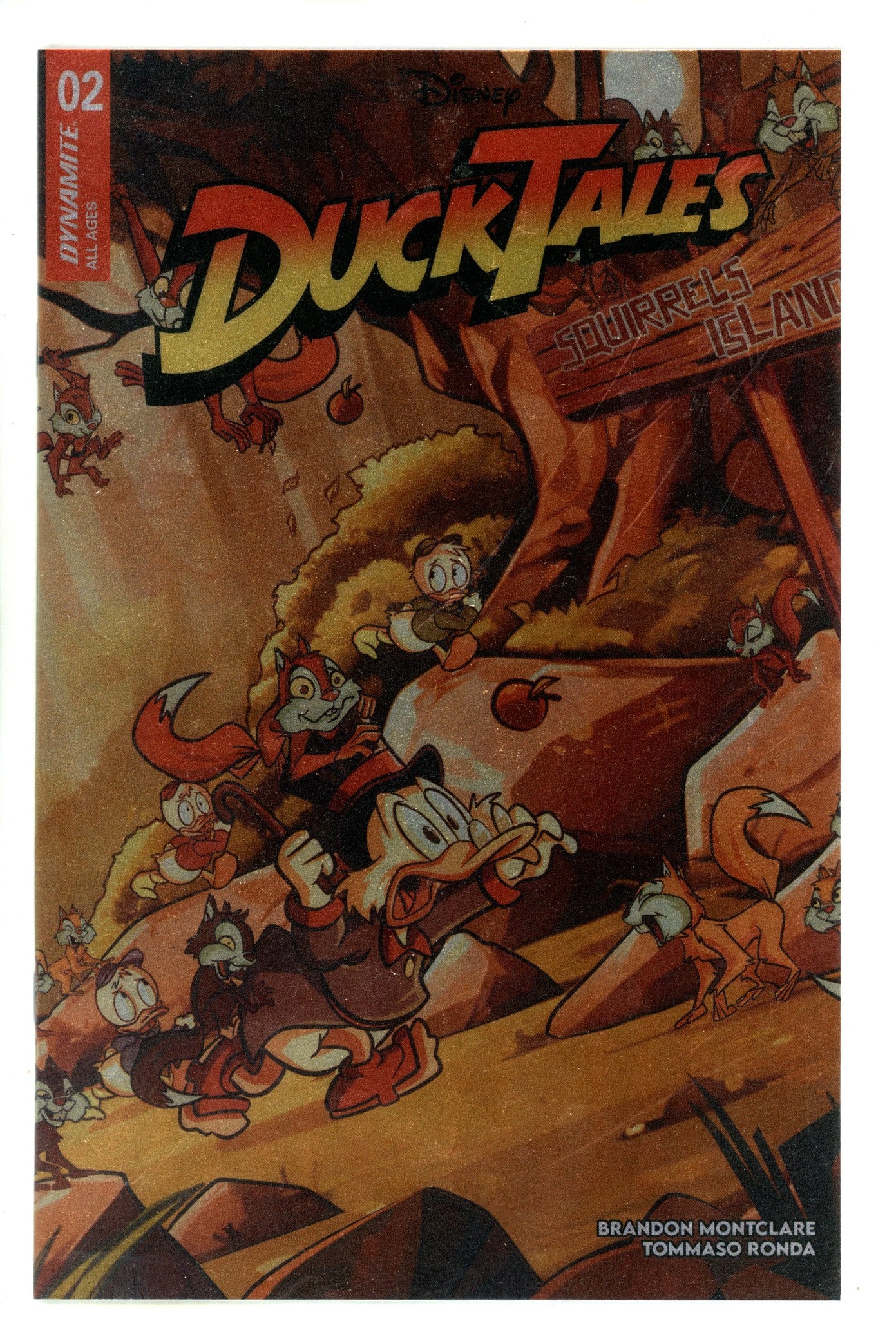 Ducktales 2 Tomaselli Foil Incentive Variant NM+ (2024)