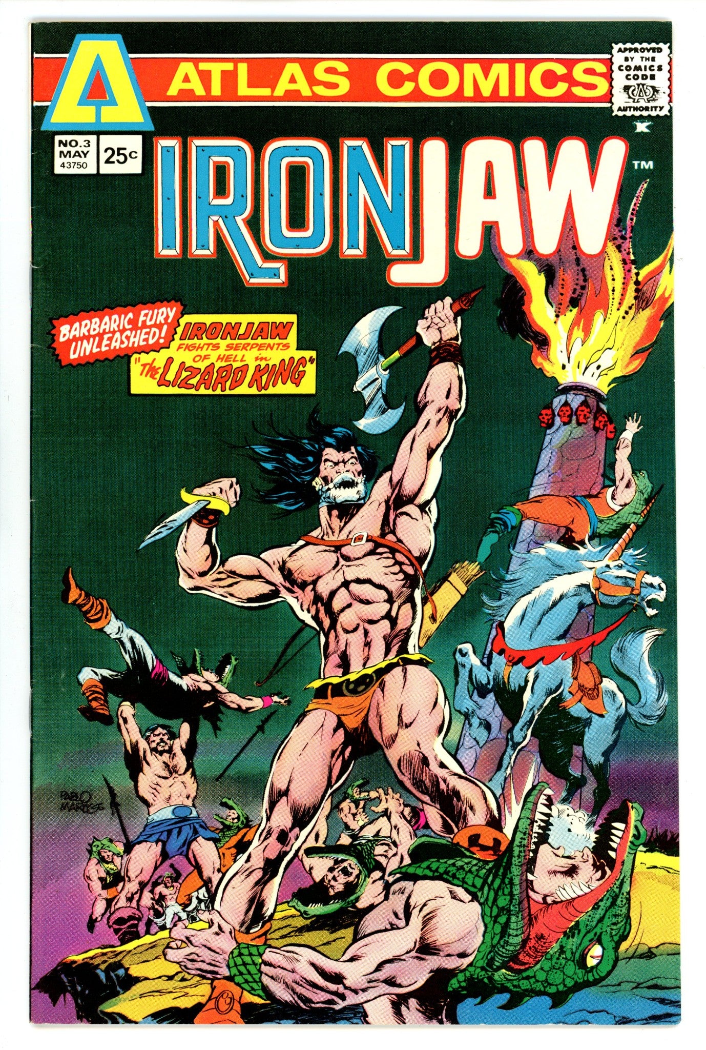 Ironjaw 3 FN/VF (7.0) (1975) 