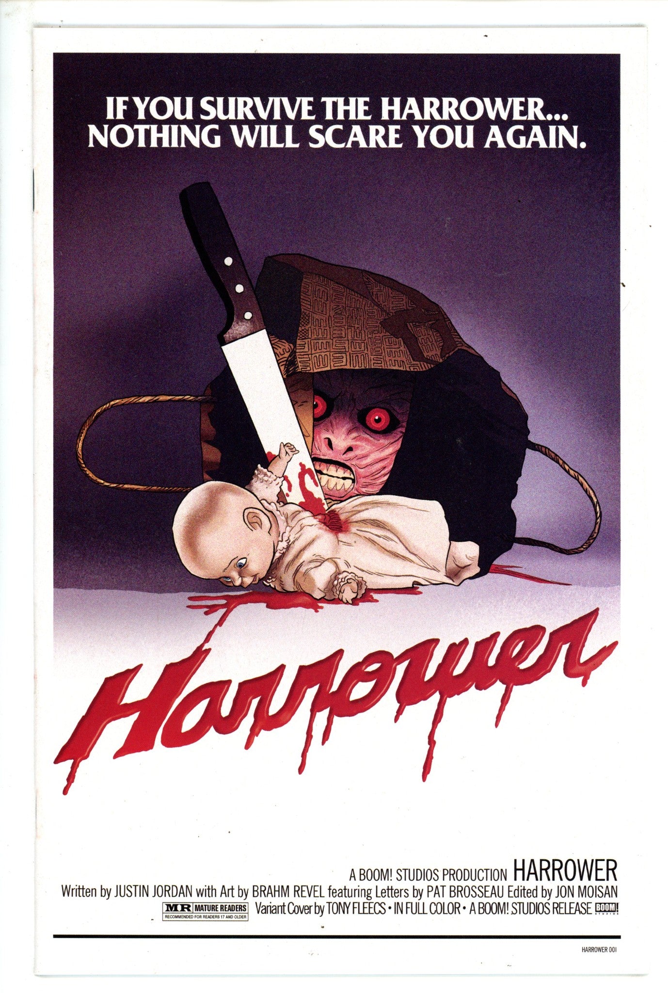 Harrower 1 Fleecs Movie Poster Exclusive Variant VF/NM (2023)
