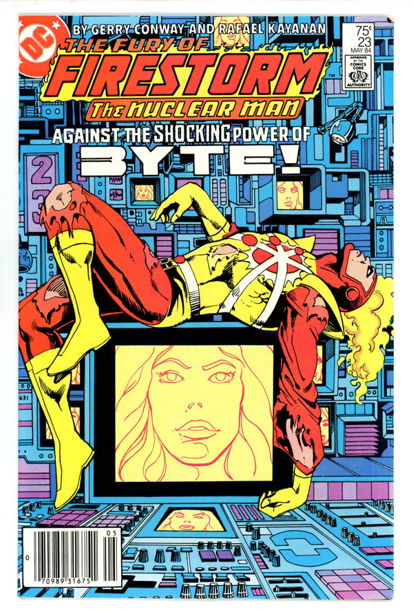 The Fury of Firestorm Vol 2 23 FN+ (6.5) (1984) Newsstand