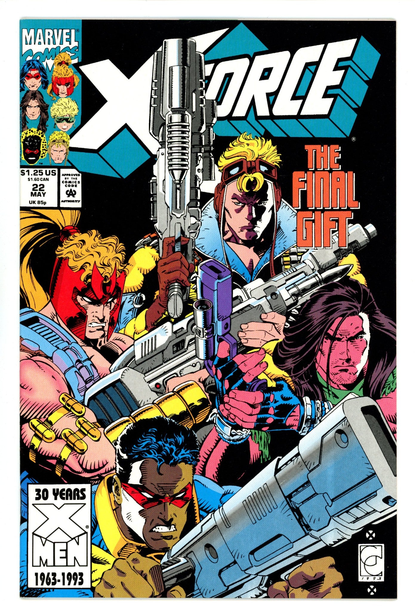 X-Force Vol 1 22 High Grade (1993) 