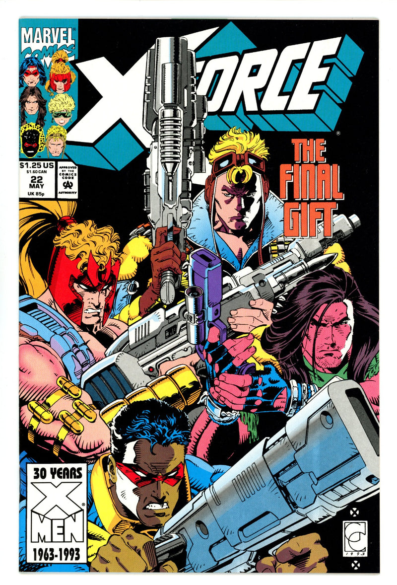 X-Force Vol 1 22 High Grade (1993) 