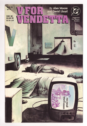 V for Vendetta 4 VF/NM (9.0) (1988)