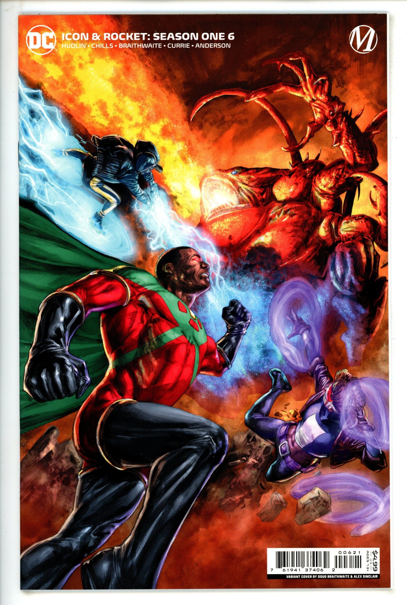 Icon & Rocket: Season One 6 High Grade (2022) Braithwaite Variant 