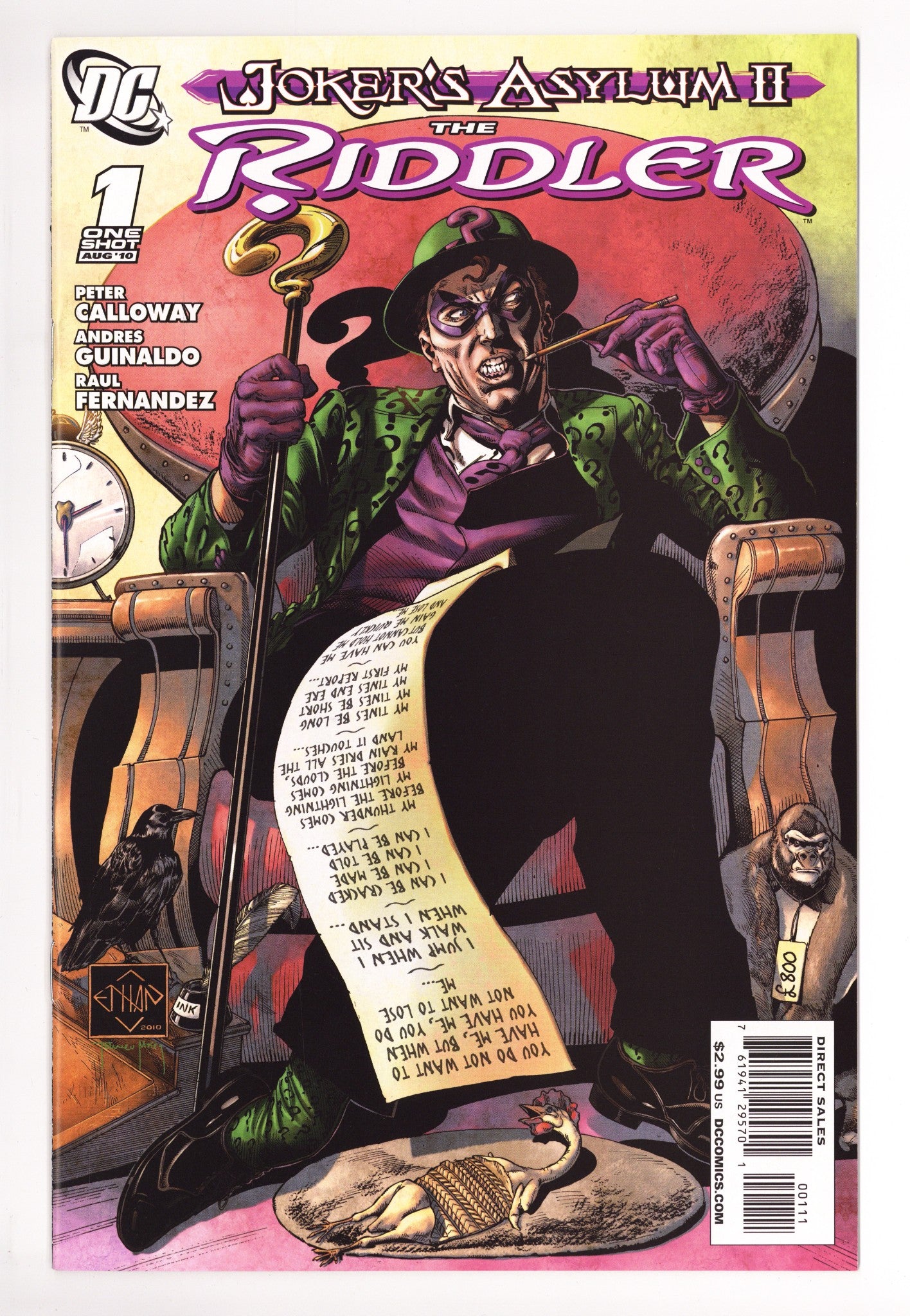 Joker's Asylum II: The Riddler 1 High Grade (2010) 