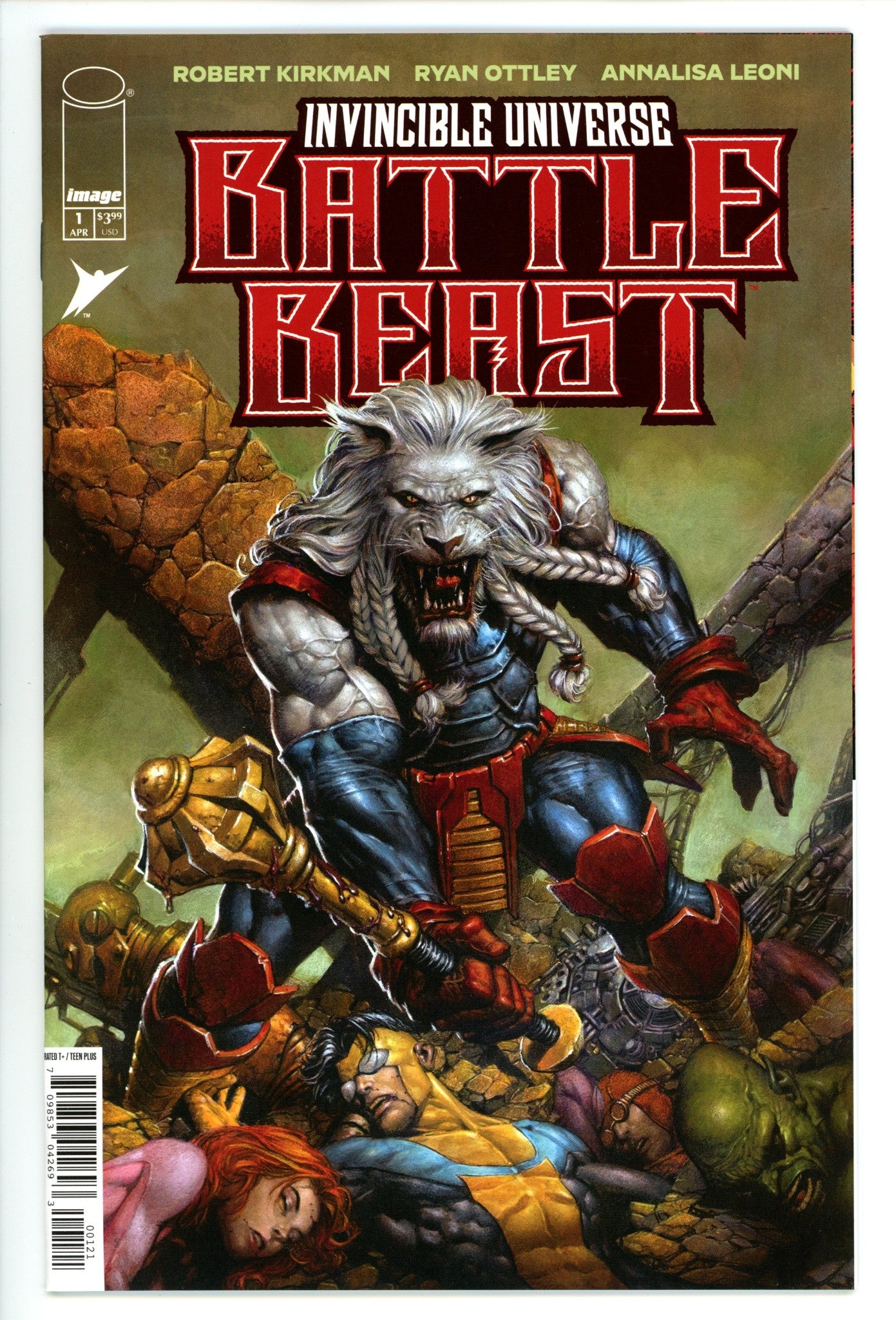 Invincible Universe: Battle Beast 1 High Grade (2025) Finch Variant 