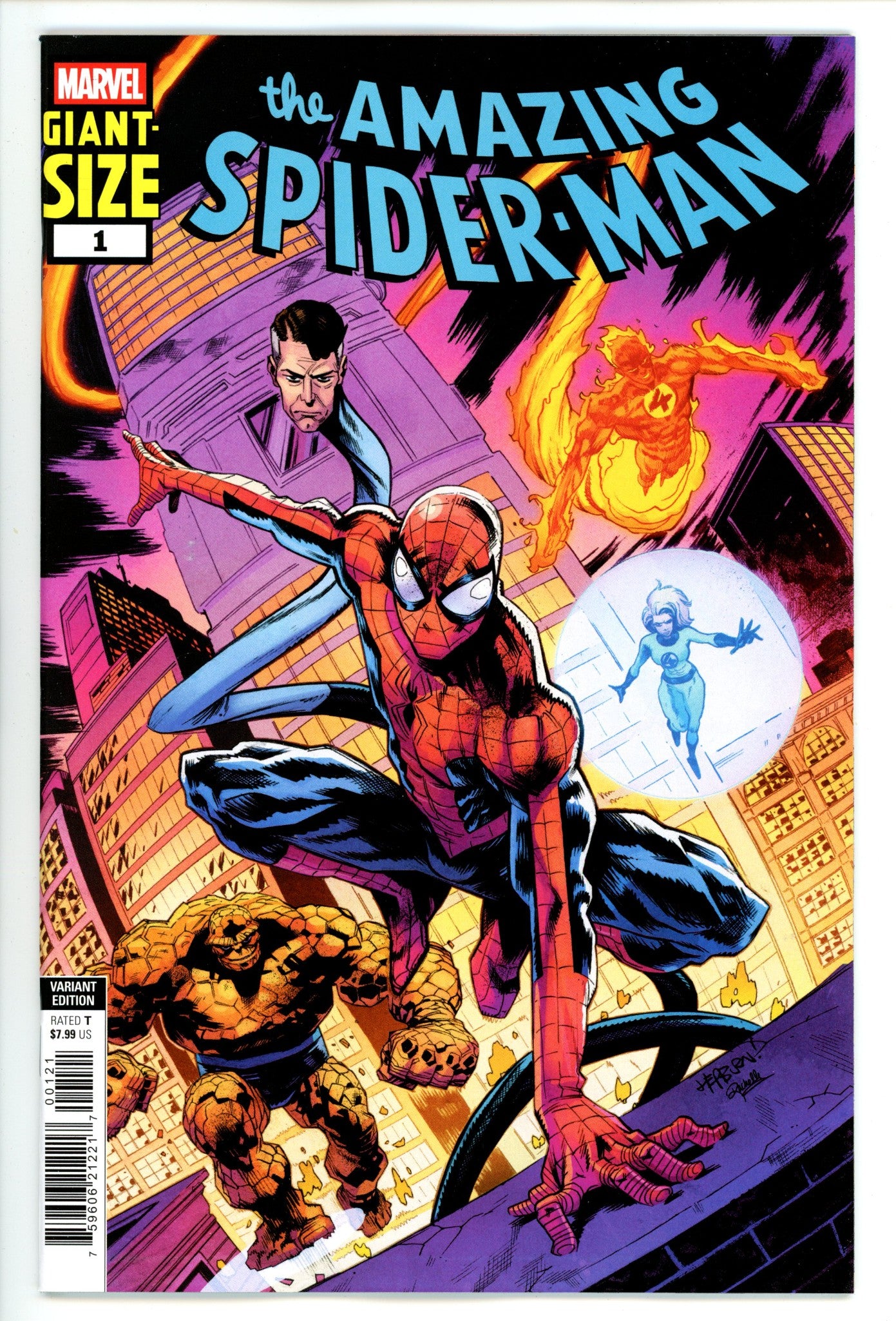 Giant-Size Amazing Spider-Man 1 Hepburn Variant (2025)