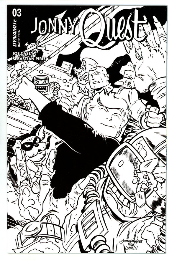 Jonny Quest 3 Marques B&W Incentive Variant (2024)