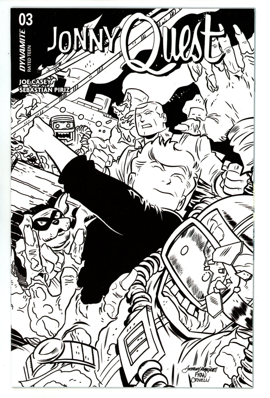 Jonny Quest 3 Marques B&W Incentive Variant (2024)