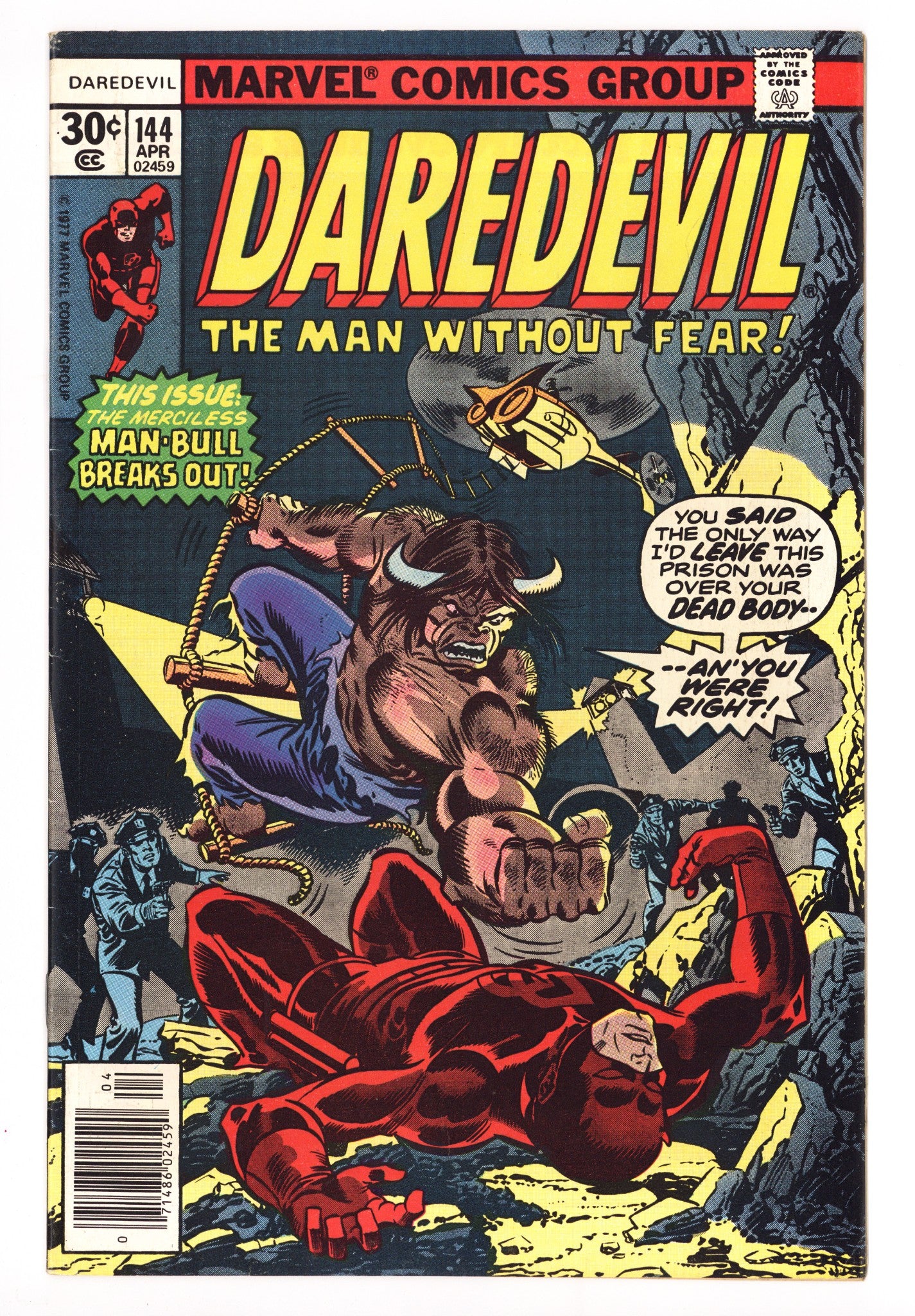 Daredevil Vol 1 144 FN/VF (7.0) (1977) 