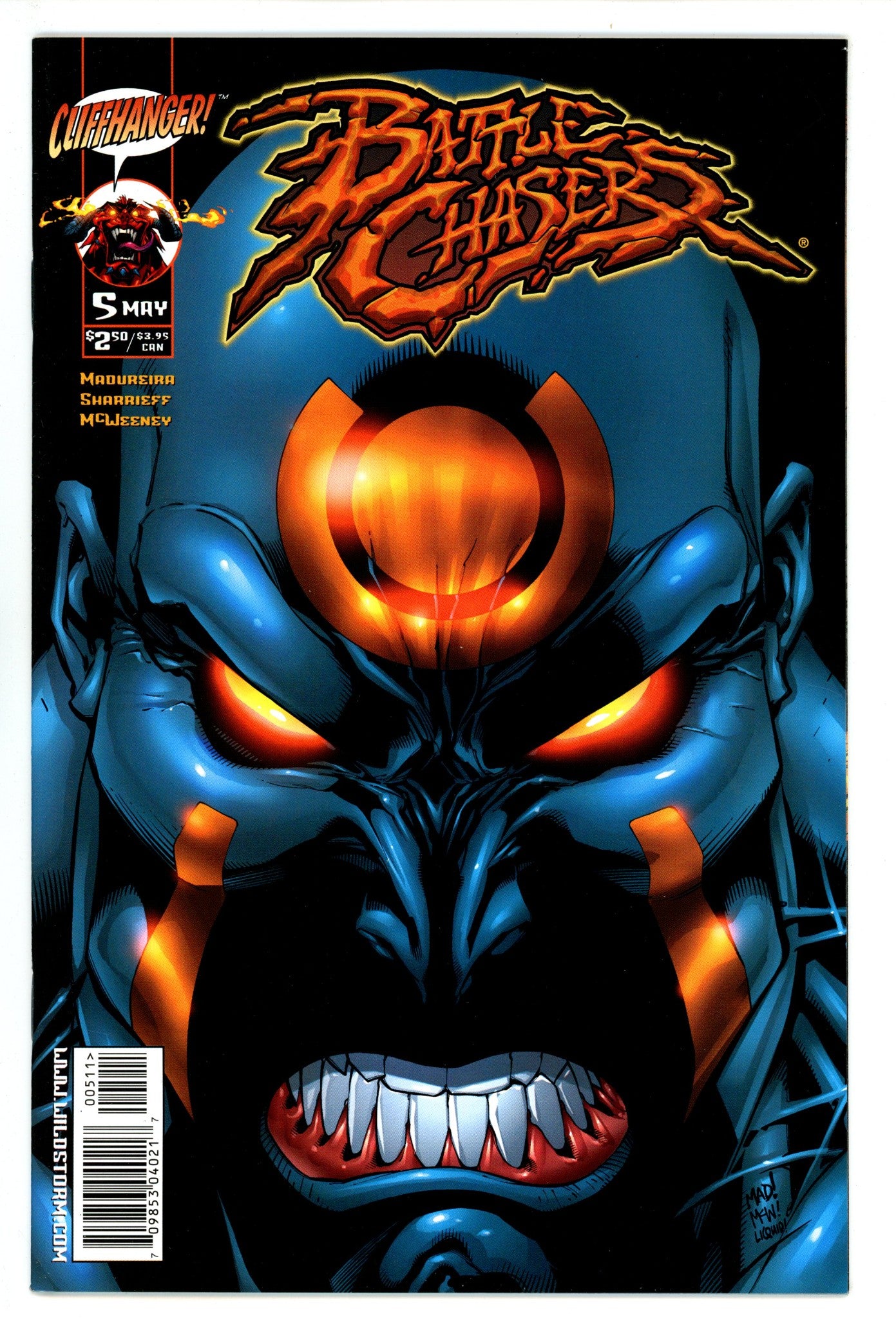 Battle Chasers 5 High Grade (1999) 