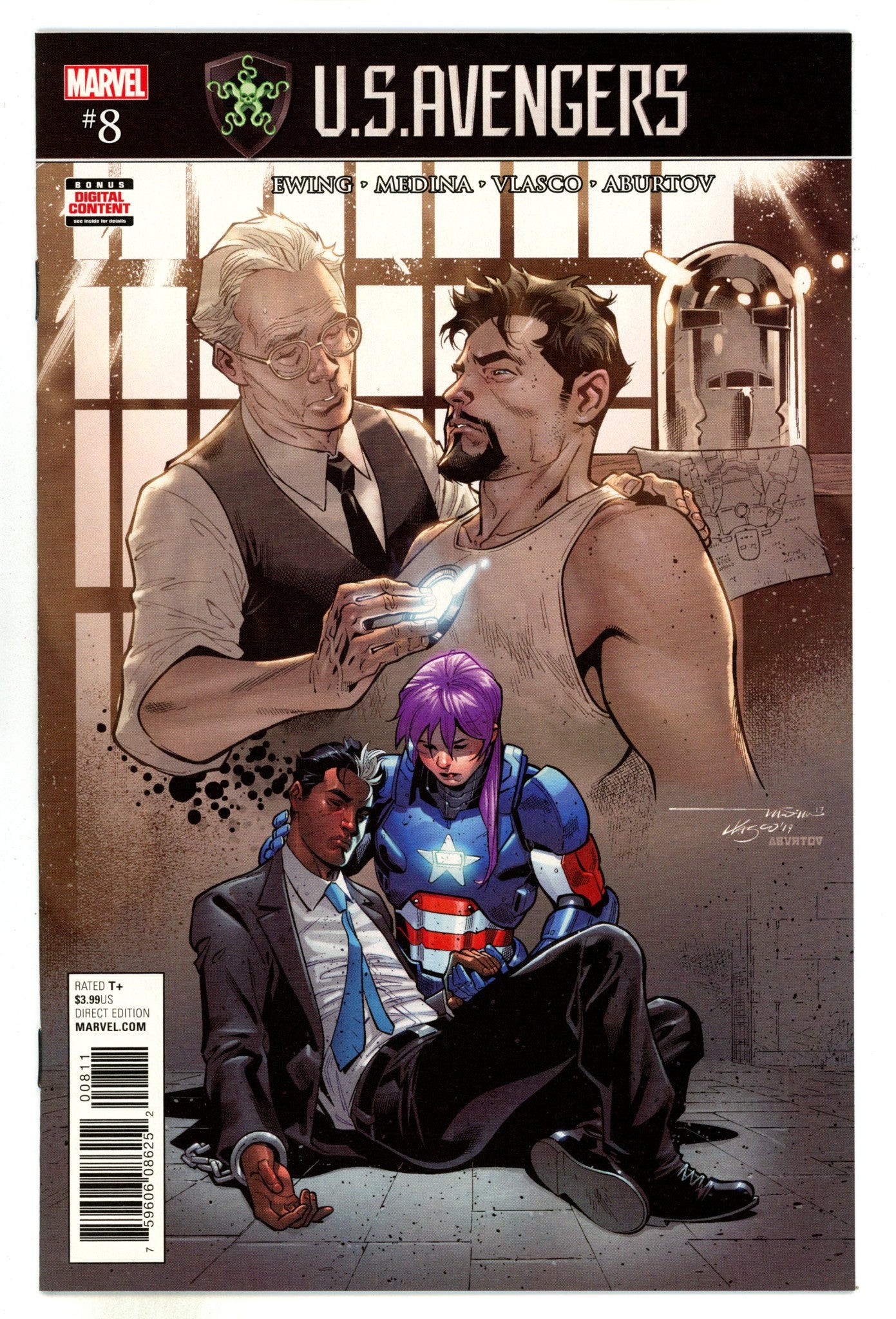 U.S. Avengers 8 High Grade (2017) 