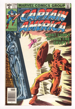 Captain America Vol 1 239 Mid Grade (1979) Newsstand 