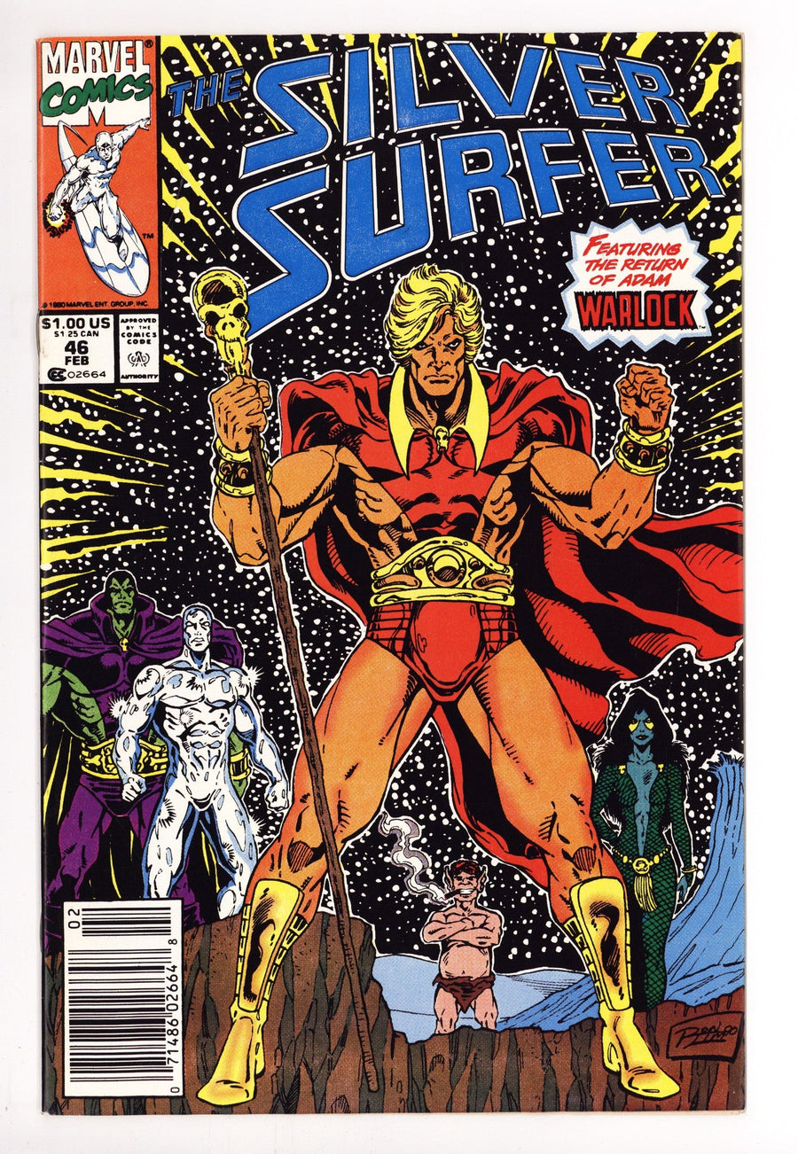 Silver Surfer Vol 3 46  Mid Grade   (1991)   Newsstand