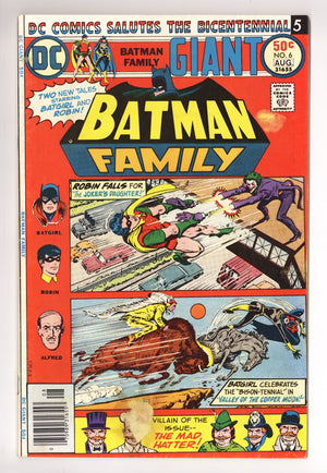 The Batman Family Vol 1 6 VG+ (4.5) (1976)