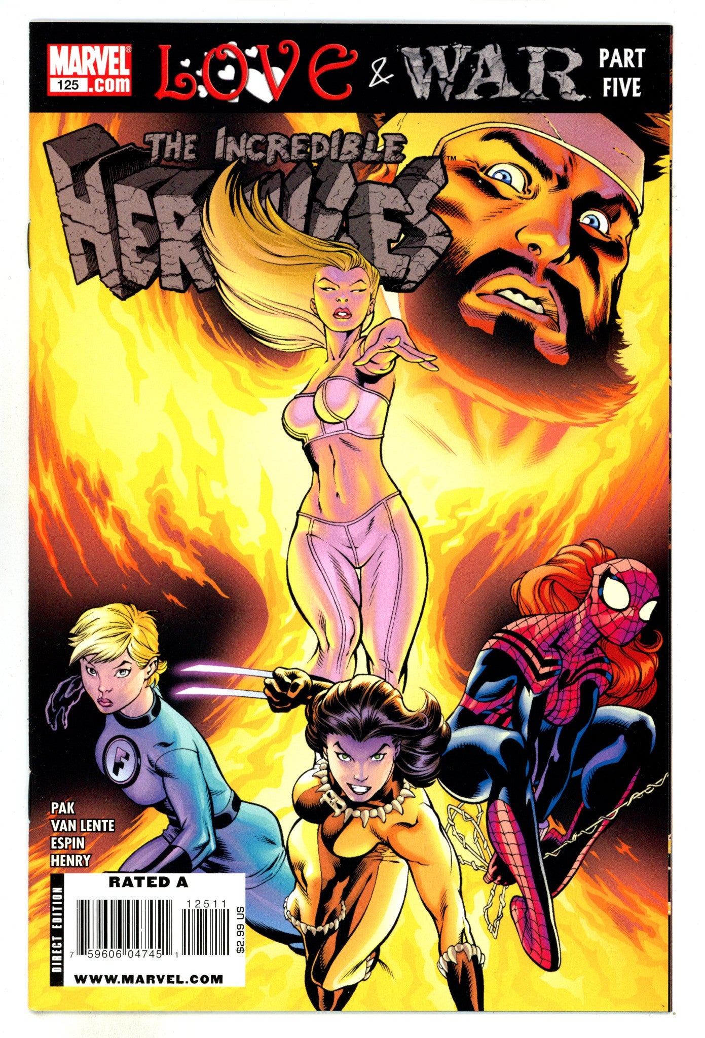 Incredible Hercules 125 High Grade (2009) 